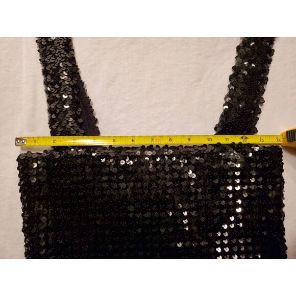 Anthony Muto Top Vintage Sequin Tank Taylor Swift Life Of A Showgirl Vibes - Picture 14 of 16